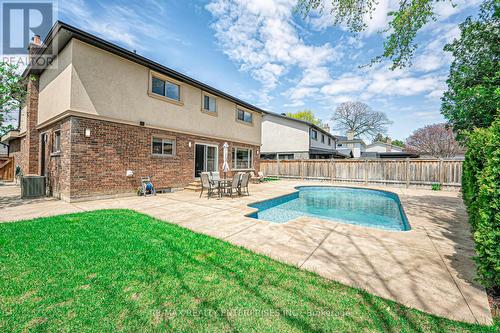 2344 Kenbarb Road, Mississauga, ON - Outdoor With In Ground Pool