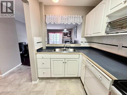 2401 South Main Street Unit# 204, Penticton, BC - Indoor Photo Showing Kitchen With Double Sink