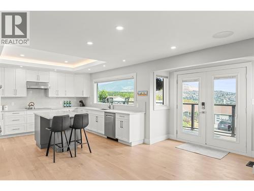 Kitchen - 8990 College Drive, Coldstream, BC - Indoor Photo Showing Kitchen With Upgraded Kitchen