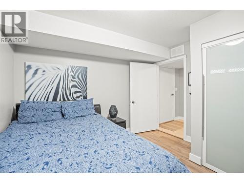 Lower level-bedroom #4 - 8990 College Drive, Coldstream, BC - Indoor Photo Showing Bedroom