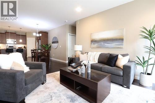 1104 2055 Rose Street, Regina, SK - Indoor Photo Showing Living Room