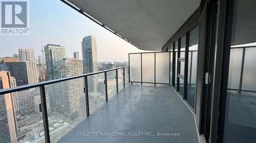3204 - 11 Wellesley Street W, Toronto, ON - Outdoor With Balcony With View With Exterior