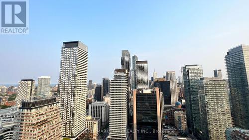 3204 - 11 Wellesley Street W, Toronto, ON - Outdoor With Facade