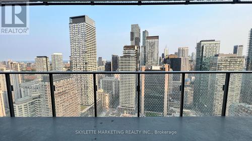 3204 - 11 Wellesley Street W, Toronto, ON - Outdoor With Balcony