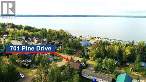 701 Pine Drive, Tobin Lake, SK - Outdoor With Body Of Water With View