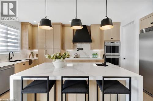 Lot 1 Avery Place, Milverton, ON - Indoor Photo Showing Kitchen With Upgraded Kitchen