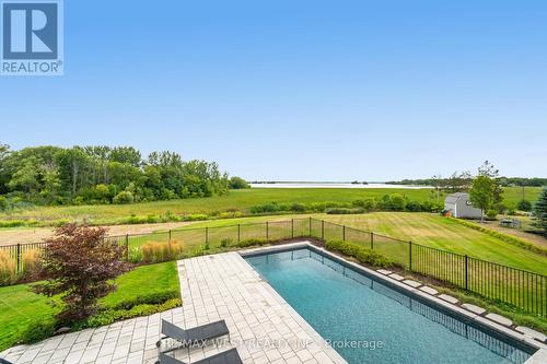 83 Navigation Drive, Prince Edward County, ON - Outdoor With In Ground Pool With Backyard