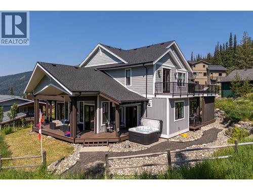 5411 Lookout Ridge Place, Sun Peaks, BC - Outdoor With Deck Patio Veranda