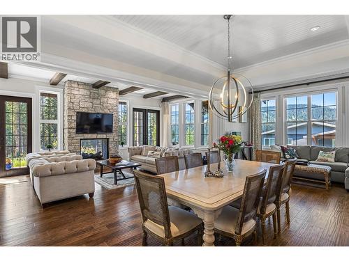 5411 Lookout Ridge Place, Sun Peaks, BC - Indoor With Fireplace