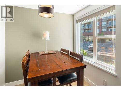 985 Academy Way Unit# 208, Kelowna, BC - Indoor Photo Showing Dining Room