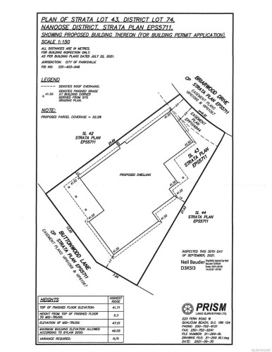 Lot 43-669 Briarwood Dr, Parksville, BC 