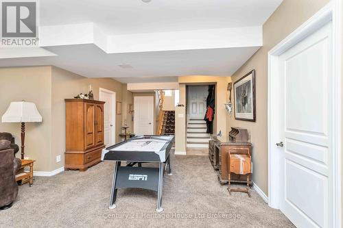 Can walk out to garage also from rec room - 6295 Townline Road, West Lincoln (Smithville), ON - Indoor Photo Showing Other Room