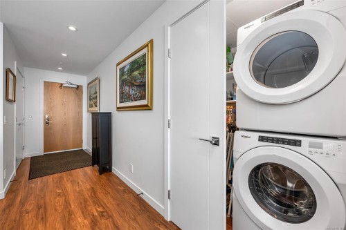 1108-363 Tyee Rd, Victoria, BC - Indoor Photo Showing Laundry Room