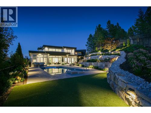 1049 Westpoint Drive, Kelowna, BC - Outdoor With In Ground Pool With Backyard