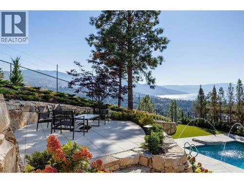 1049 Westpoint Drive, Kelowna, BC - Outdoor With In Ground Pool With View