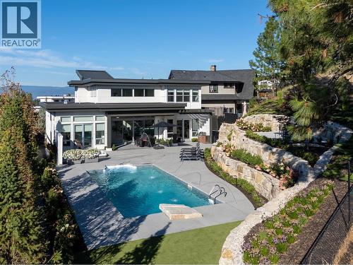 1049 Westpoint Drive, Kelowna, BC - Outdoor With In Ground Pool