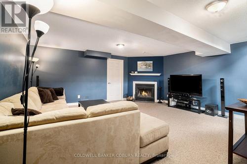 52 Blackdome Crescent, Ottawa, ON - Indoor Photo Showing Living Room With Fireplace