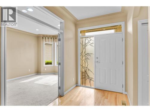 french door entrance to den / bedroom / tv room - 2365 Stillingfleet Road Unit# 39, Kelowna, BC - Indoor Photo Showing Other Room
