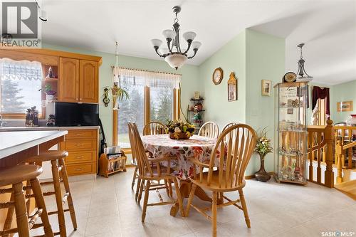Zehner Acreage, Edenwold Rm No.158, SK - Indoor Photo Showing Dining Room