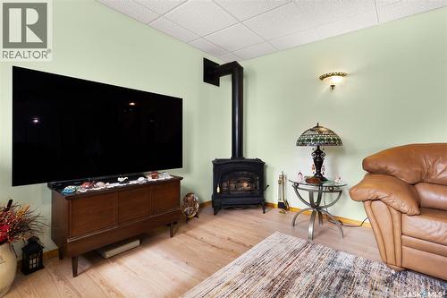 Zehner Acreage, Edenwold Rm No.158, SK - Indoor Photo Showing Other Room With Fireplace