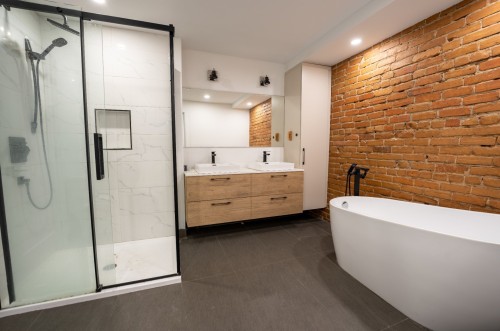 Salle de bains - 4448A  - 4454A Av. Papineau, Montréal (Le Plateau-Mont-Royal), QC - Indoor Photo Showing Bathroom