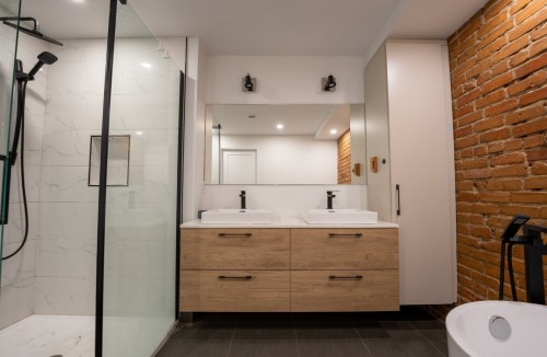 Salle de bains - 4448A  - 4454A Av. Papineau, Montréal (Le Plateau-Mont-Royal), QC - Indoor Photo Showing Bathroom