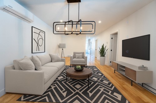 Salon - 4448A  - 4454A Av. Papineau, Montréal (Le Plateau-Mont-Royal), QC - Indoor Photo Showing Living Room