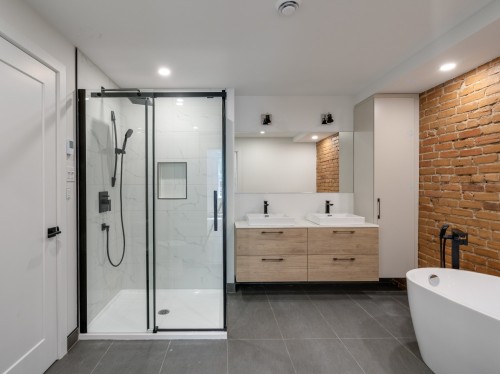 Salle de bains - 4448A  - 4454A Av. Papineau, Montréal (Le Plateau-Mont-Royal), QC - Indoor Photo Showing Bathroom