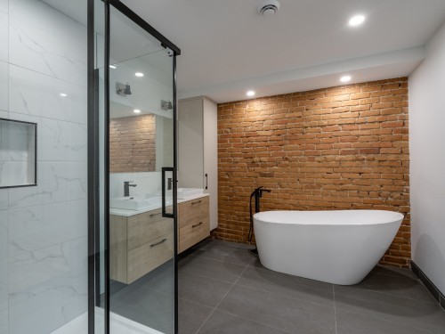 Salle de bains - 4448A  - 4454A Av. Papineau, Montréal (Le Plateau-Mont-Royal), QC - Indoor Photo Showing Bathroom