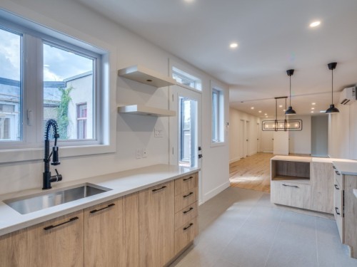 Cuisine - 4448A  - 4454A Av. Papineau, Montréal (Le Plateau-Mont-Royal), QC - Indoor Photo Showing Kitchen