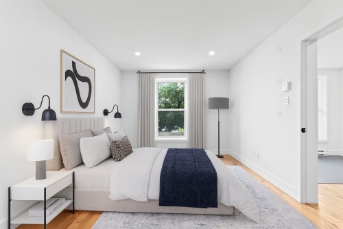 Chambre à coucher principale - 4448A  - 4454A Av. Papineau, Montréal (Le Plateau-Mont-Royal), QC - Indoor Photo Showing Bedroom