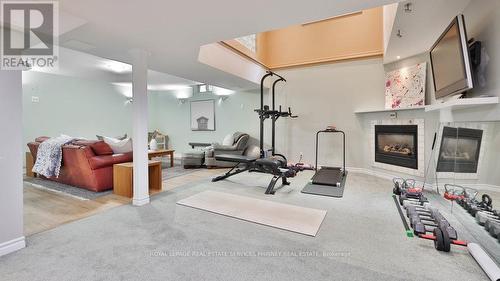 5570 Mcfarren Boulevard, Mississauga, ON - Indoor Photo Showing Gym Room