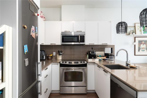 508-517 Fisgard St, Victoria, BC - Indoor Photo Showing Kitchen With Upgraded Kitchen