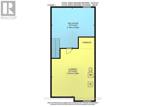 Basement - 60 - 634 Wonderland Road S, London South (South N), ON - Other