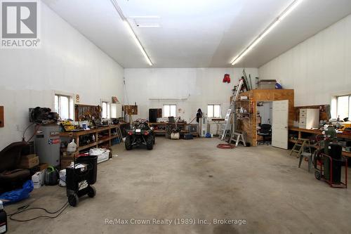 130B Barrett Road, Nipissing (Commanda), ON - Indoor Photo Showing Garage