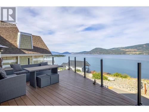 6930 Barcelona Drive E Unit# 47, Fintry, BC - Outdoor With Body Of Water With Deck Patio Veranda