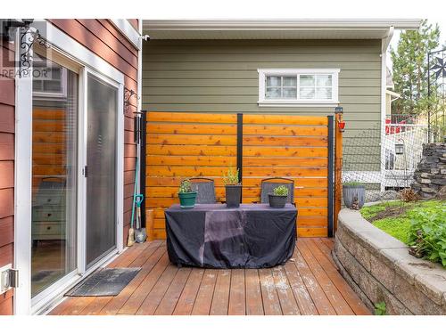 6930 Barcelona Drive E Unit# 47, Fintry, BC - Outdoor With Deck Patio Veranda With Exterior