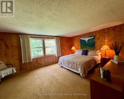 This space easily accommodates a king bed - 44 Whitefish Boulevard, South Bruce Peninsula, ON - Indoor Photo Showing Bedroom