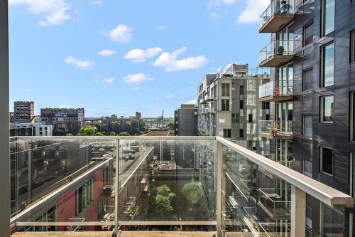Balcon - 1201-888 Rue Wellington, Montréal (Ville-Marie), QC - Outdoor With Balcony