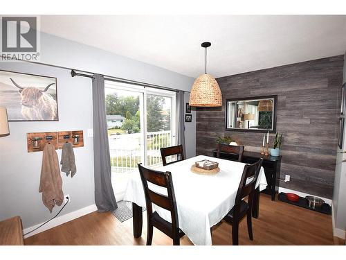2105 14 Street, Vernon, BC - Indoor Photo Showing Dining Room