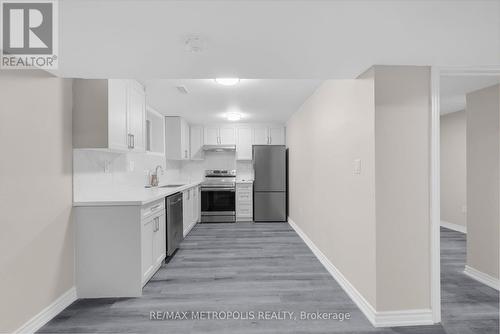 Bsmt - 161 Windfields Farm Drive W, Oshawa, ON - Indoor Photo Showing Kitchen
