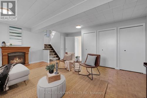 944 & 994 #8 Highway, Hamilton, ON - Indoor Photo Showing Living Room With Fireplace