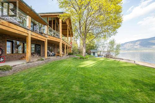 1259 Little Shuswap Lake Road Unit# A, Chase, BC - Outdoor With Body Of Water With Deck Patio Veranda