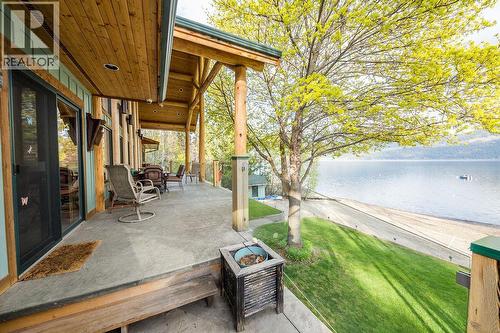 1259 Little Shuswap Lake Road Unit# A, Chase, BC - Outdoor With Body Of Water With Deck Patio Veranda