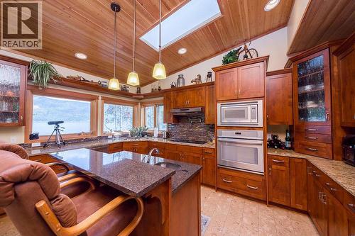 1259 Little Shuswap Lake Road Unit# A, Chase, BC - Indoor Photo Showing Kitchen With Double Sink