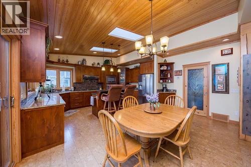 1259 Little Shuswap Lake Road Unit# A, Chase, BC - Indoor Photo Showing Dining Room