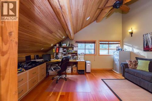 1259 Little Shuswap Lake Road Unit# A, Chase, BC - Indoor Photo Showing Office