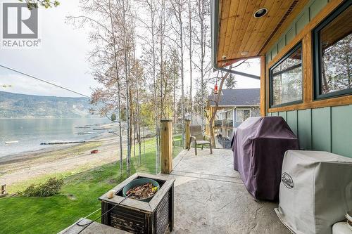 1259 Little Shuswap Lake Road Unit# A, Chase, BC - Outdoor With Body Of Water With Deck Patio Veranda