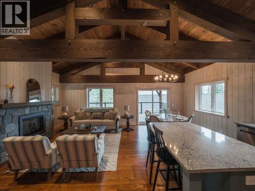 23 Birchgrove Bend, Kaslo, BC - Indoor With Fireplace