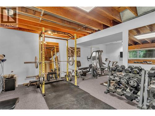 733 Josselyn Court, Kelowna, BC - Indoor Photo Showing Gym Room